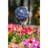 Weather Resistant Glass Abstract Gazing Ball