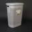Laundry Hamper Max 65 Lt -White-612508581