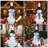 Christmas Giant Inflatable LED Light Snowman, Blow Up Yard Decor Snowman with LED Lights, Winter Outside Decorations for Yard Garden Patio Lawn Holiday Xmas Party Garden