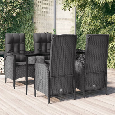 Takeisha Patio Dining Set with Rectangular Table , Cushions Included