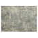 Machine Washable Indoor/Outdoor Xhevrie Pewter Rug