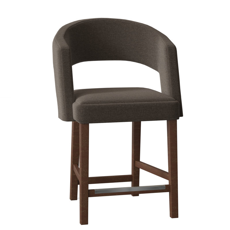Tabouret de comptoir 26 po Bryant, Noyer, Perigold Birchbox Naturel