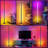 57.9"Inch Tall Column Corner Floor Lamp With 16 Million Colors Set Of 2