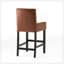Tabouret ZUMA KD COMPTER avec dossier ergonomique et siège en cuir durable pour plus de confort et de style-1345834341