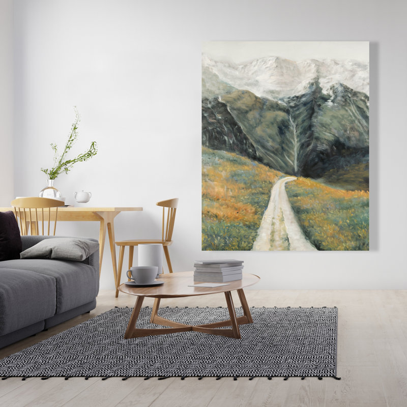 Paysage montagneux - Toile de bureau pour décoration intérieure
