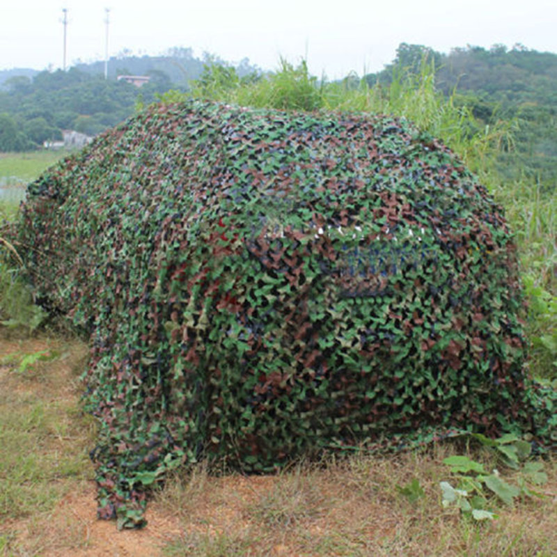 Housse de filet de camping camouflage, Vert, H 39,6 po x l 78 po x P 1 po