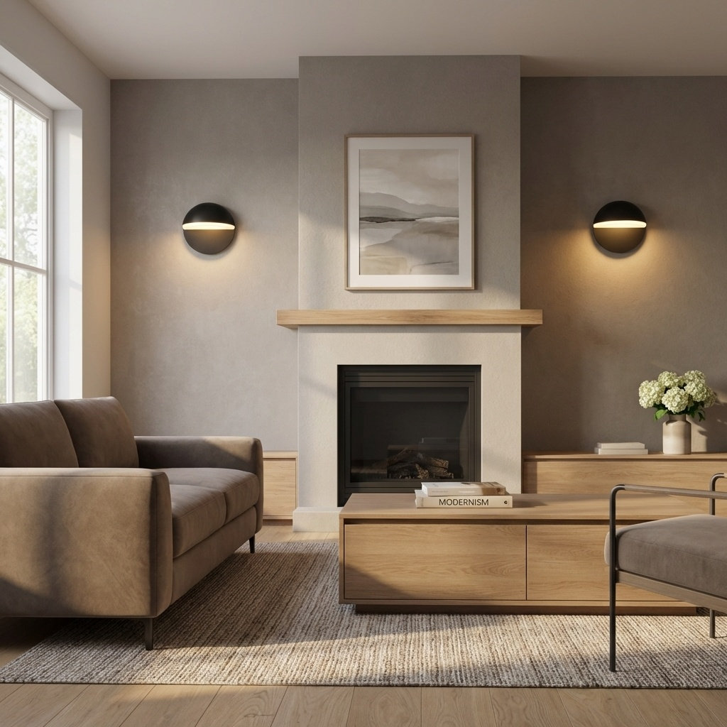 Rosalie Single Light Flush Mount Sconce, Burnished Brass