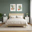 36 cm W Bedside Table