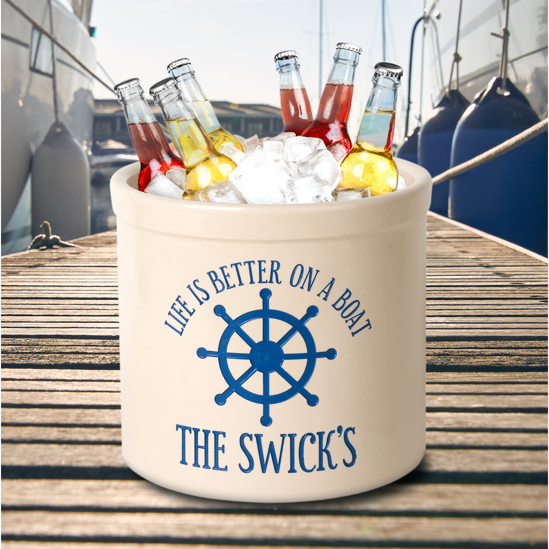 Clarkston Ceramic Pot Planter Breakwater Bay 