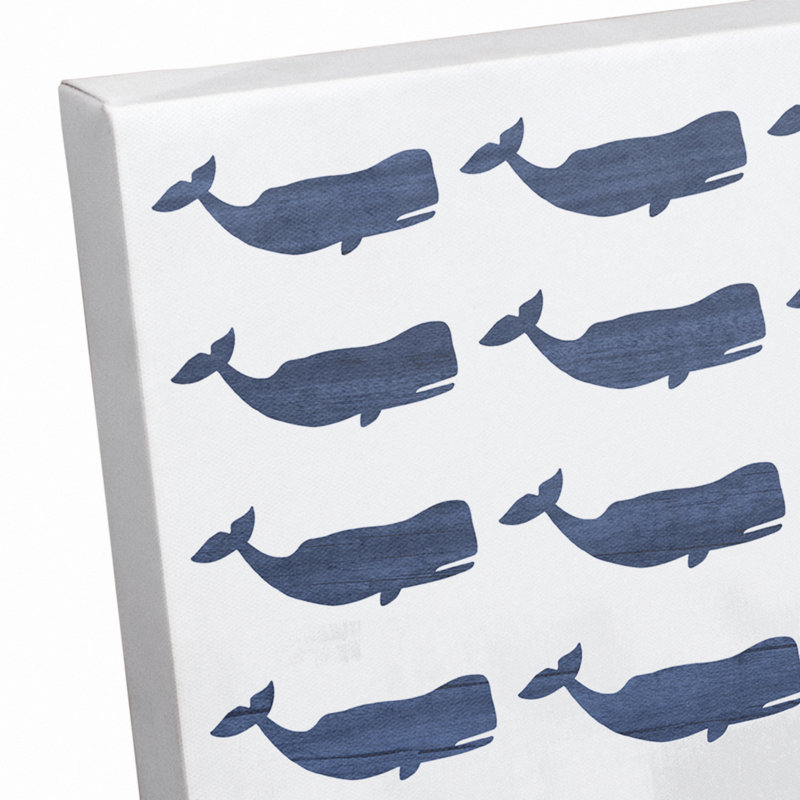 «Whale Flag», impression sur toile tendue, H 12 po x l 18 po x P 1,25 po