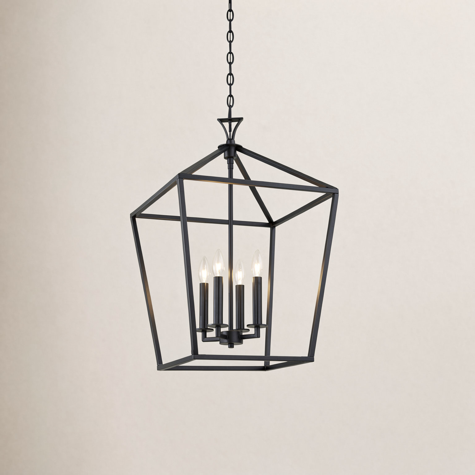 Hastings 4-Light Chandelier, Classic Bronze