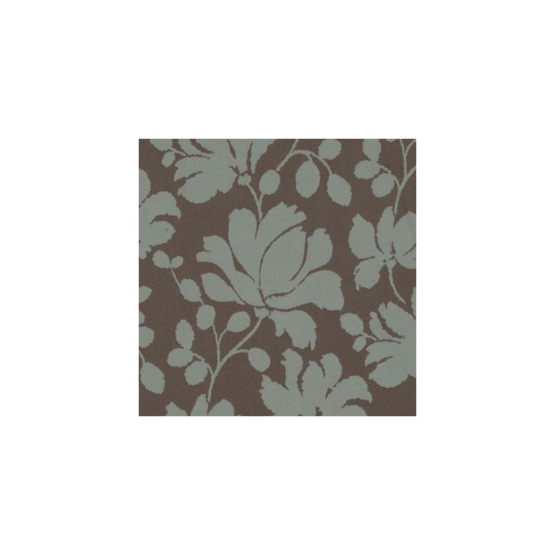Tissu Brooke, Aqua / cacao