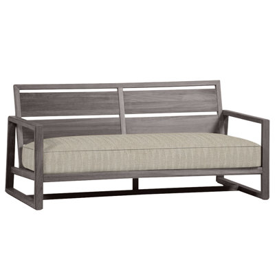 Avondale Teak Loveseat - Oyster