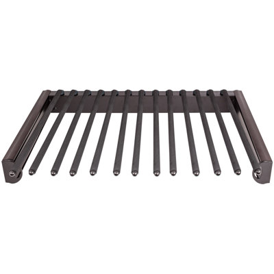 Dark Bronze 18'' Pant Rack for 14" Deep Closet System