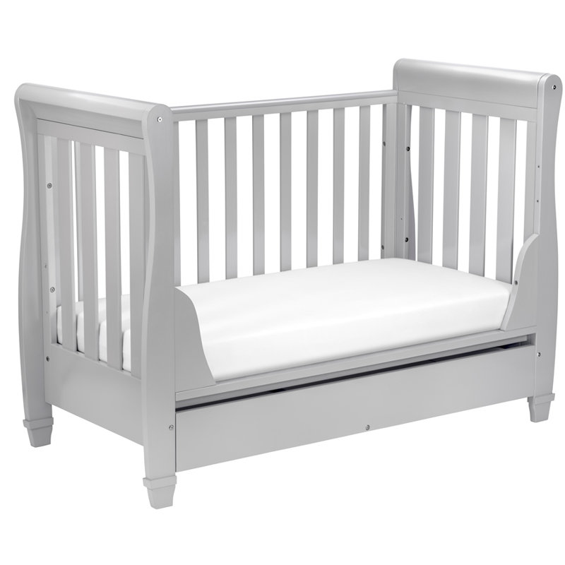 Eva Cot Bed, Grey