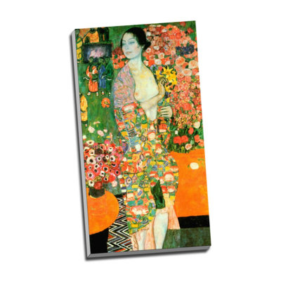 The Dancer by Gustav Klimt - 1 Piece Wrapped Canvas Painting