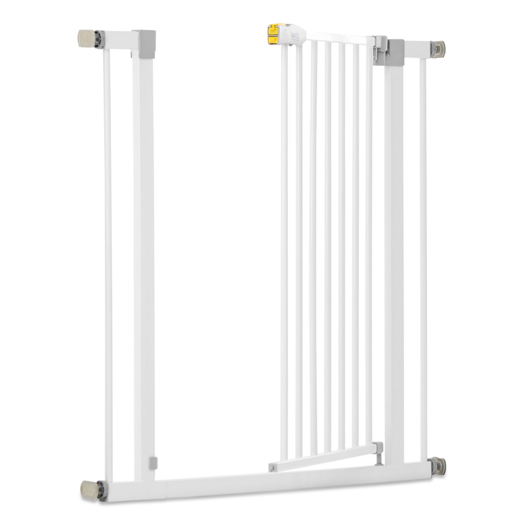 Hauck Open N Stop Pressure Mounted Fit Baby Safety Gate Extension, White Hauck 