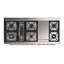 ILVE UM15FDQNS3BKCLP Majestic II 60 inch Dual Fuel Range with 9 Burners, Griddle (Liquid Propane, Solid Door, Glossy Black, Chrome)-1666292719-1666292730