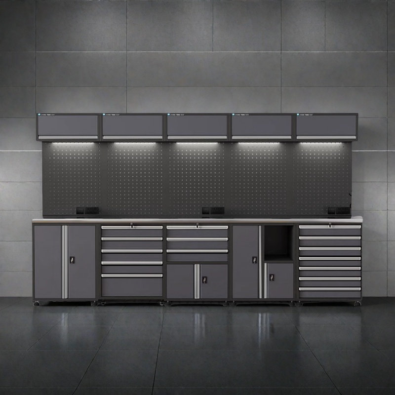 Armoire à outils en métal robuste pour l'industrie automobile