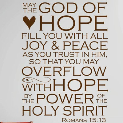 Text & Numbers Wall Decal