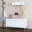 Wall-Mounted and Storage Bench Set with hook and 2 doors