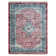 Crayton Oriental MACHINE MADE POLYESTER AREA RUGS  - Red Color, Oriental Design, Area Rugs for Living Room, Bed Room