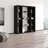 Catino 59.1" Bookcase with Matte Finish-339671595