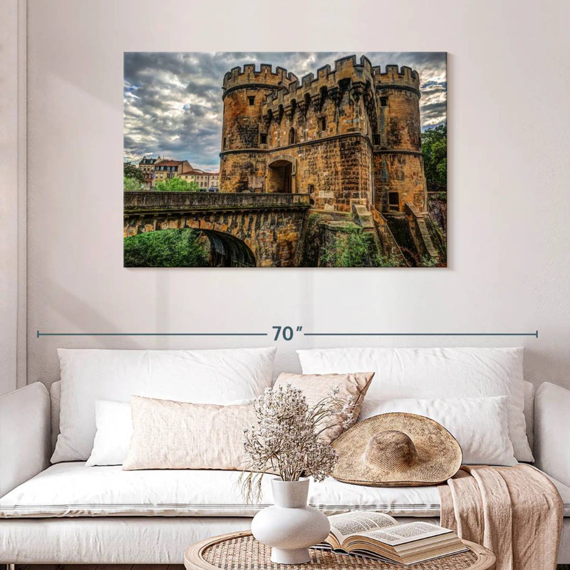 Lilie Bridge Castle, H 30 po x l 45 po
