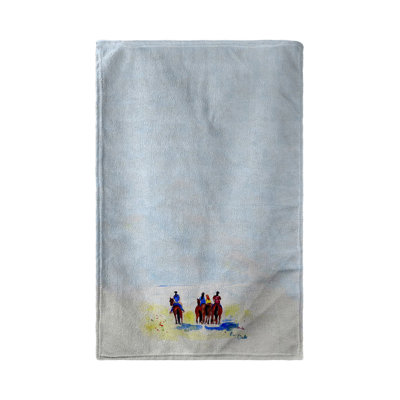 Serviette de thé pour les cavaliers beach