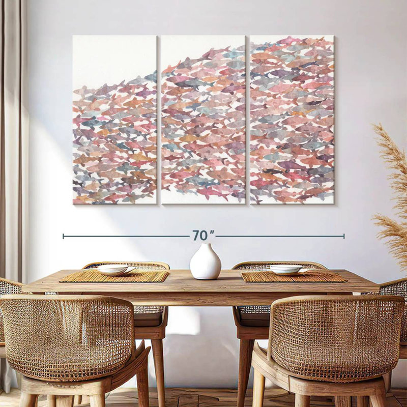 Brampt Summer School, 42" H x 65" W