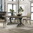 Dasher Extendable Double Pedestal Dining Set-1335481654