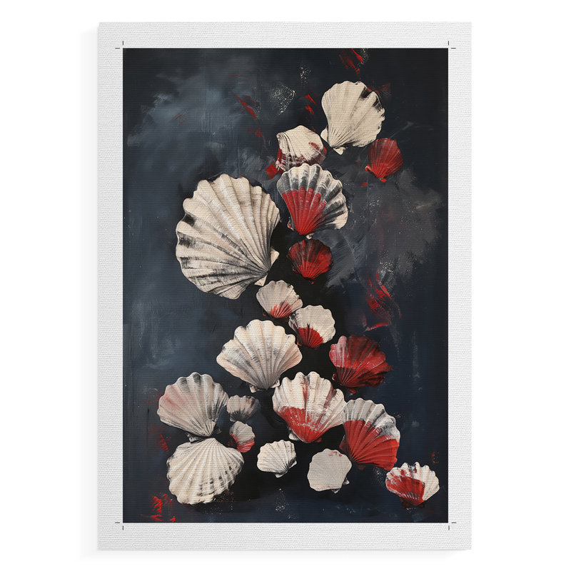 NAUTICAL Series CCSCXIV - Impression sur toile seulement - NON CADRE, H 27 po x l 18 po