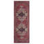Beesley Machine Washable Red/Brown Rug-1617941346