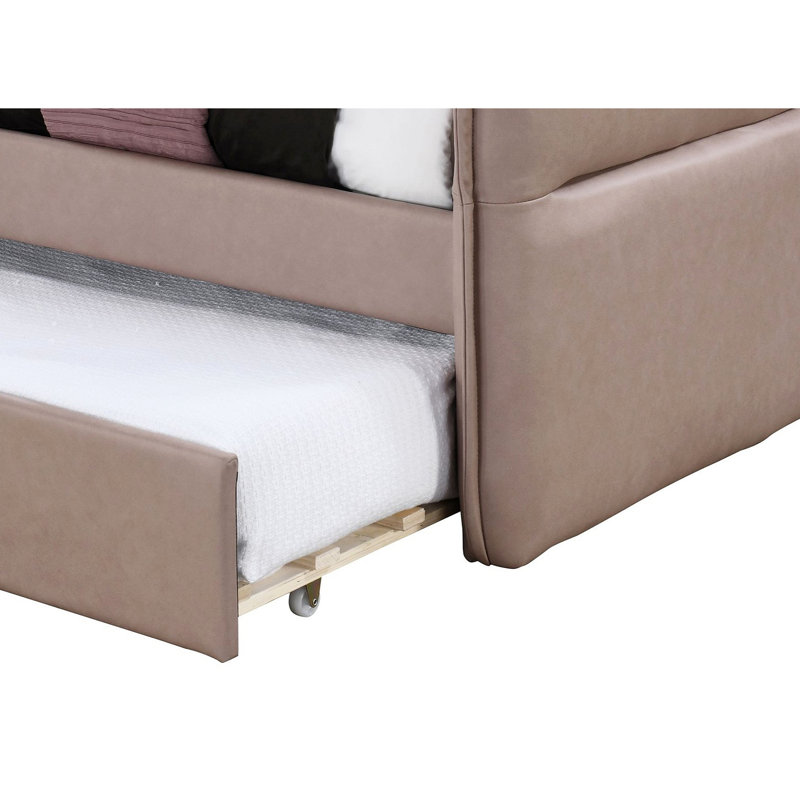 Lit de jour avec couchette, Mauve