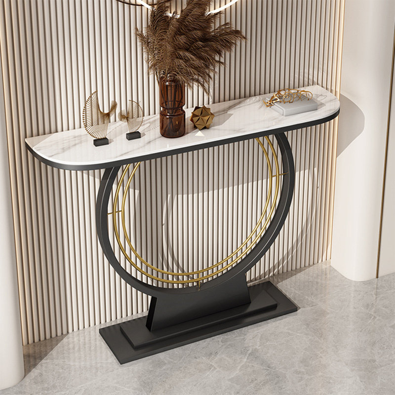 Console Table, 31.5" H x 47.2" W x 11.8" D, White