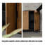 Armoire d'appoint en rotin et fer forgé de style rétro