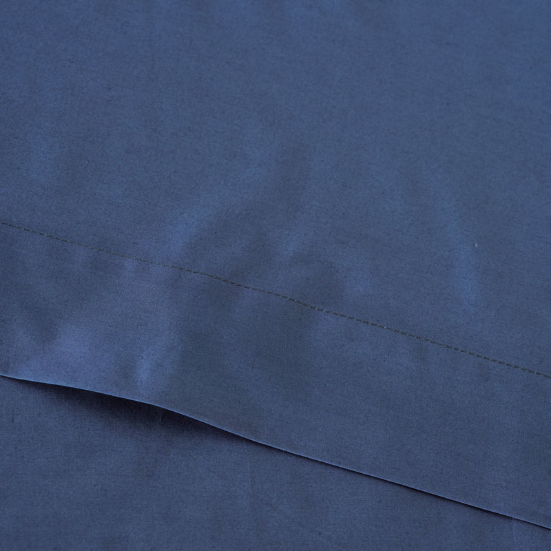 Drap plat en percale de coton de qualité égyptienne 200 fils Majorca, Drap plat de taille très grand