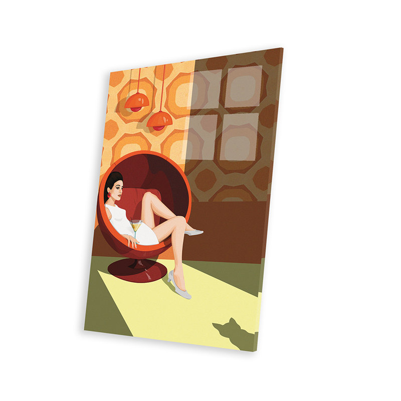 Intruder par Artcatillustrated - impression sans cadre, H 32 po x l 24 po x P 0,25 po