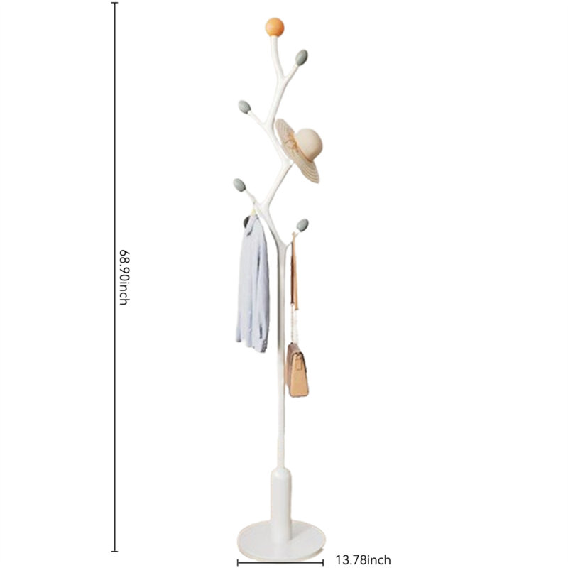 Premium Freestanding Garment Rack, White