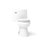 Cimarron® 1.28 GPF Water Efficient Elongated One-Piece toilet (Seat Included)