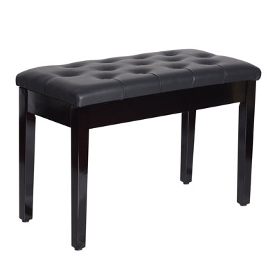 Hoagland Faux Leather Upholstered Storage Bench