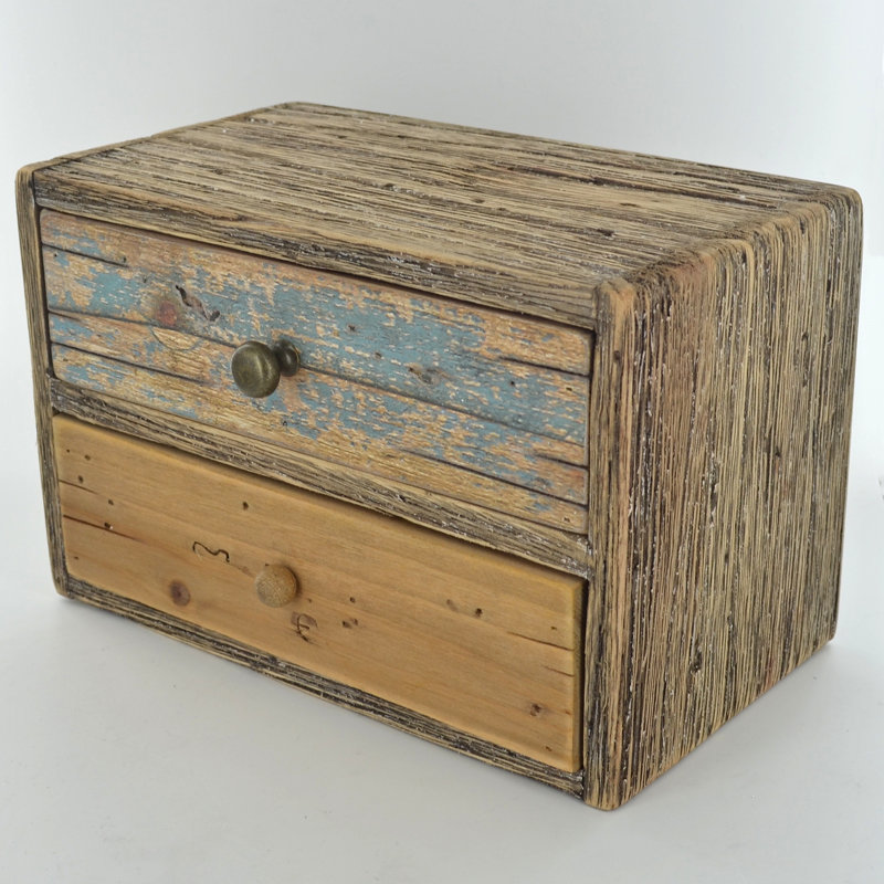 Ezekiel Wood Desk Organiser