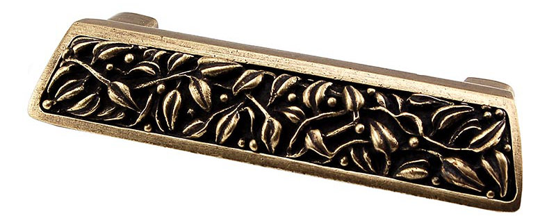 San Michele Finger Pull, Antique Brass