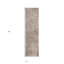 Tapis de couloir intérieur antidérapant 8 pi taupe et ivoire