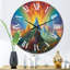 Horloge murale en métal-93379750