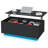 Lift Top Coffee Table With 2 Drawers & Smart LED Light-1580458872