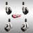 Soft Rubber Casters