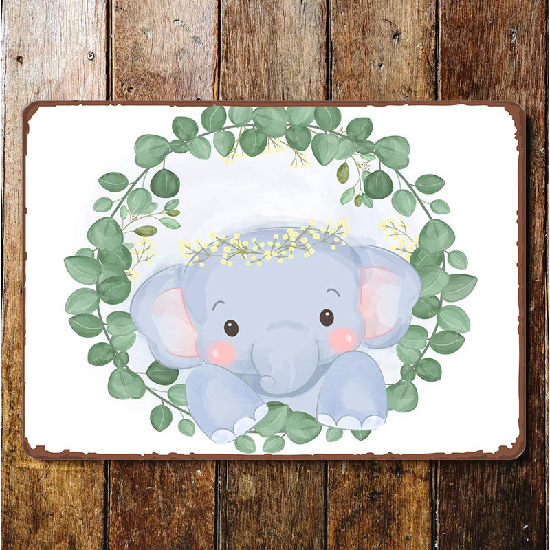 Wall Decor on Metal, 15cm H x 20cm W x 20cm D