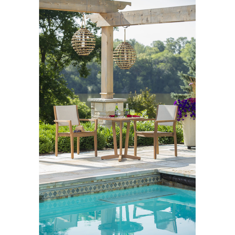 Teak Outdoor Dining Armchair