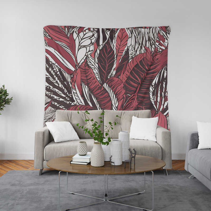 Tapisserie murale, H 80 po x l 68 po